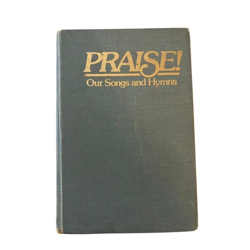 Zondervan Praise! Our Songs and Hymns 1979 Blue Hardcover Good 1st Printing‎